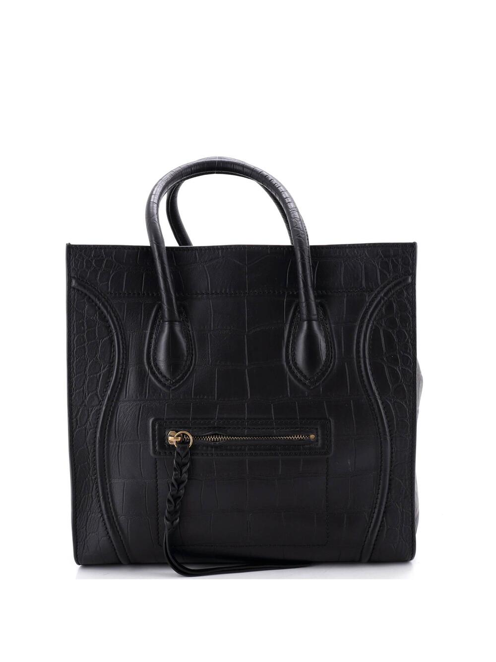 Celine Phantom Bag Crocodile Embossed #276900C17B